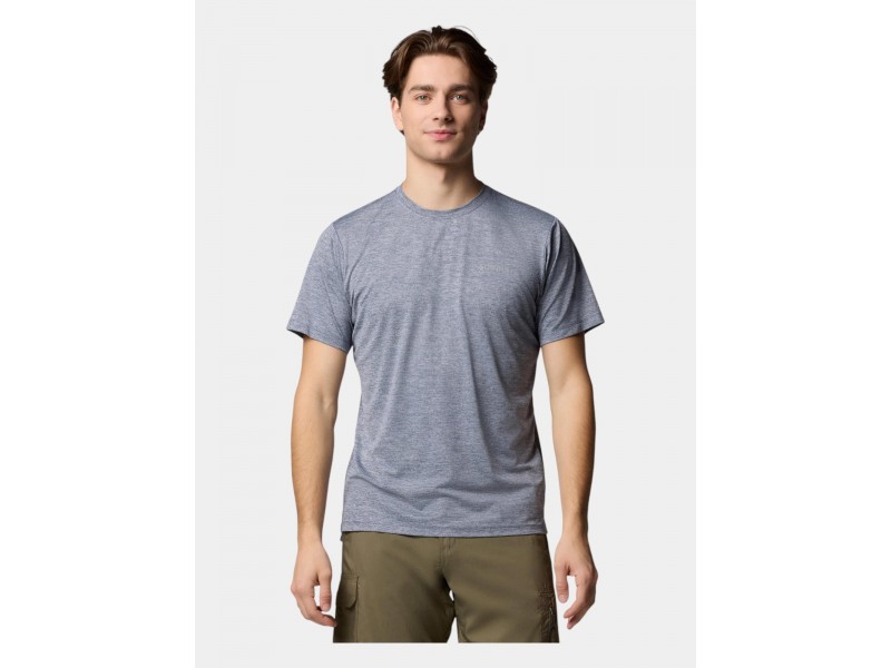 Columbia Tech Trail férfi rövid ujjú póló – Collegiate Navy