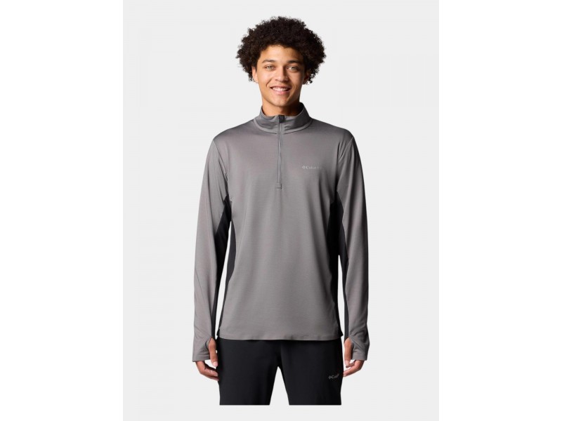 Columbia Three Pitch Half Zip - City Grey