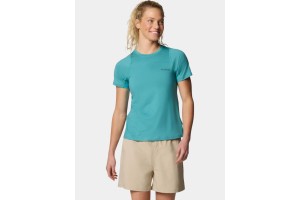 Columbia Weekend Ascent női rövid ujjú póló - 330-teal