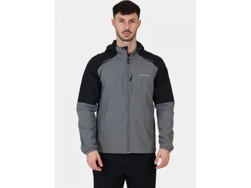 Columbia Tech férfi neylon hoodie - fekete (2119831)