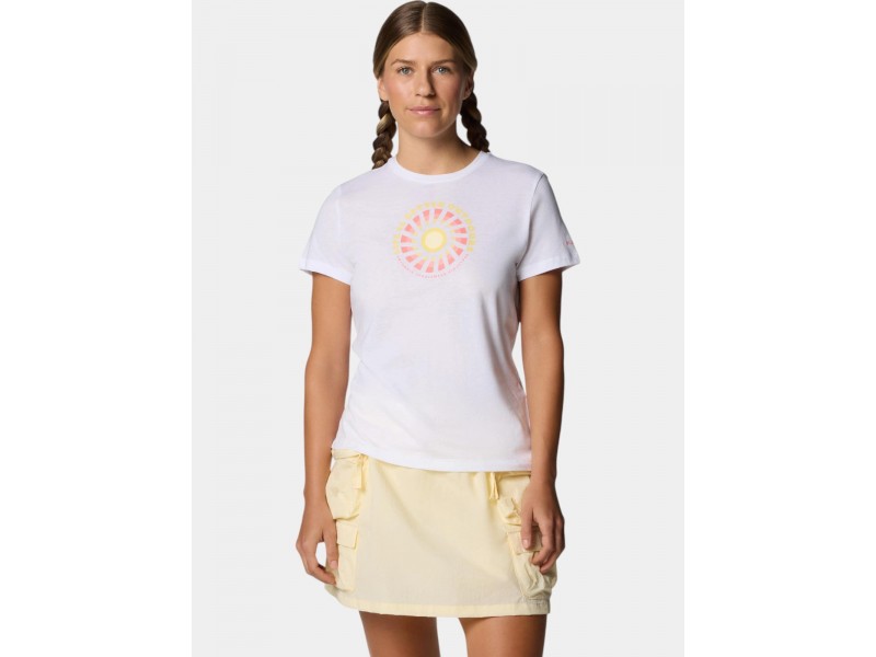 Columbia Ruby Springs női póló - fehér, elöl print
