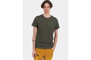 Fundango Mont Blanc Graphic-T D — oliv férfi póló