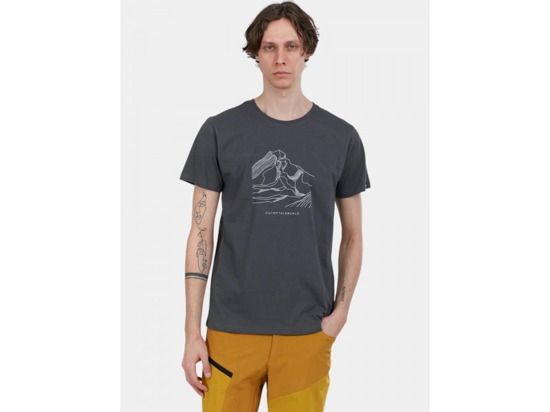 Fundango Mountain Graphic-T férfi póló (755-steel)