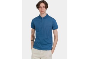 Fundango Incognito Mono Poloshirt – Eclipse Blue