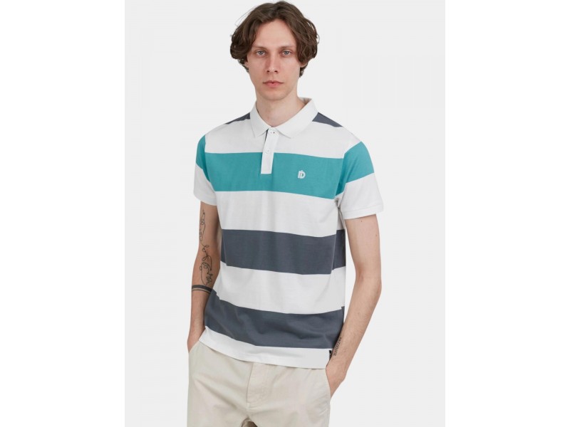 Fundango Incognito Stripe póló — Aquarelle