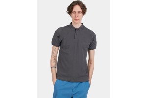 Fundango Insignia férfi poló - steel, 100% pamut