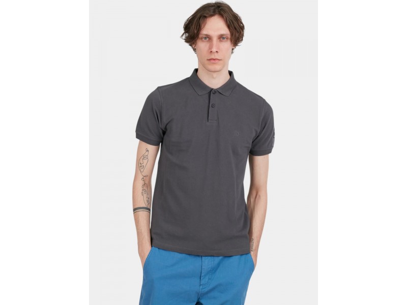 Fundango Insignia férfi poló - steel, 100% pamut