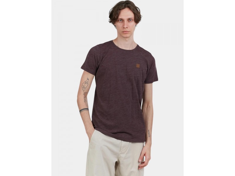 Fundango Jaggy T-shirt D — 385 plum