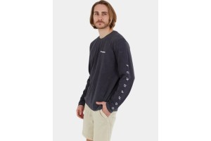 Fundango Essential Graphic Long-T - washed black