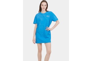 Fundango Swell Tee Dress D — Blue Aster (kék)