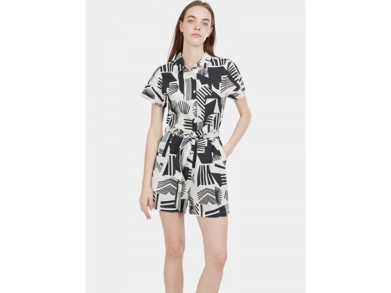Fundango Senna női romper — 121 Inka, 55% len/45% tencel