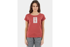 Fundango Lima női póló – 361 Orchid (organikus pamut)