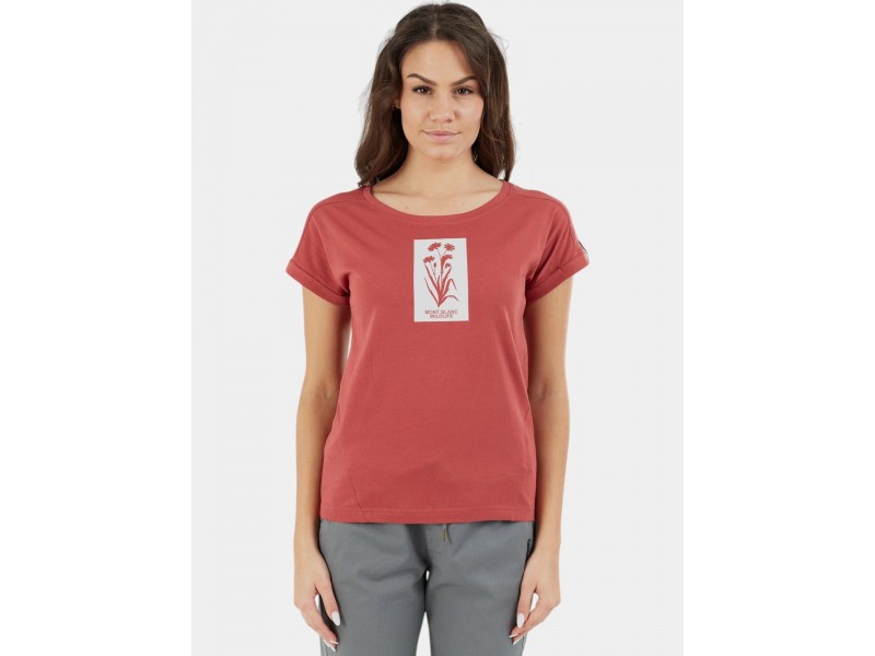 Fundango Lima női póló – 361 Orchid (organikus pamut)