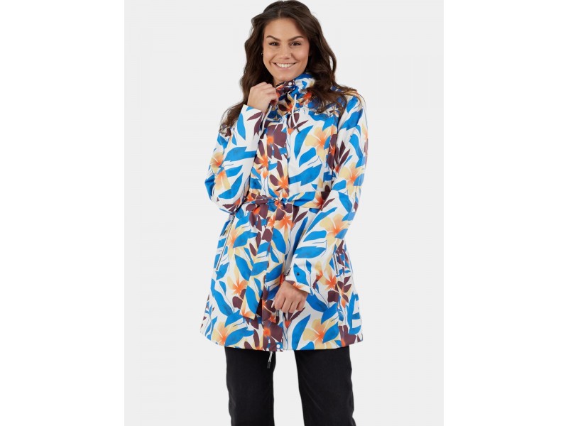 Fundango Regina II női vízálló trench - blueberry