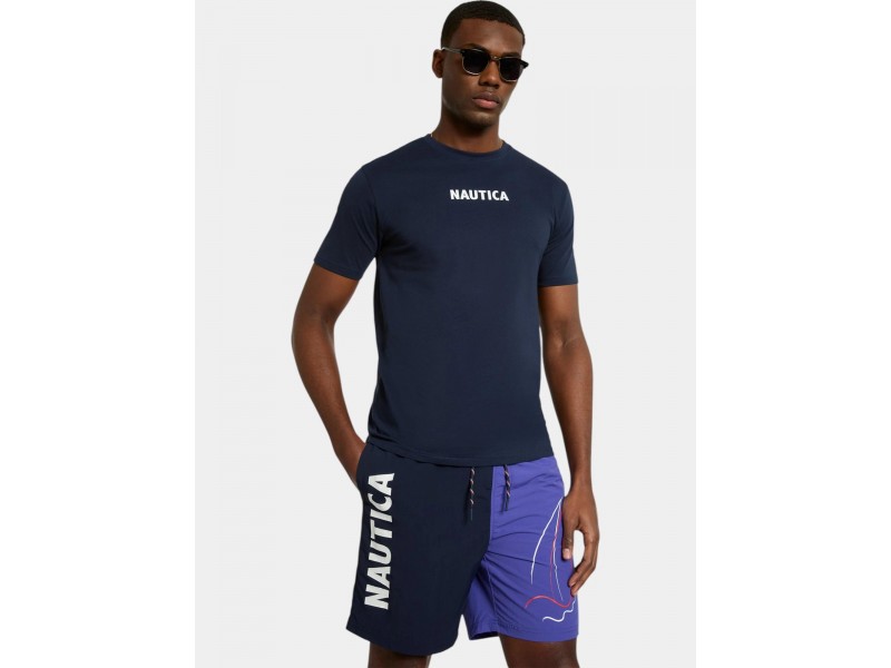 Nautica Andrei férfi póló - 459 Dark Navy