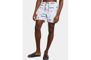 Nautica Vladimir 6 férfi fürdőnadrág - fehér