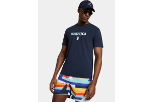 Nautica Bruckner T-Shirt D – sötétkék, 100% pamut
