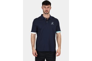 Nautica Pascal férfi polo - sötétkék, regular fit