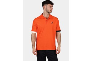 Nautica Pascal férfi póló - Fiery Red