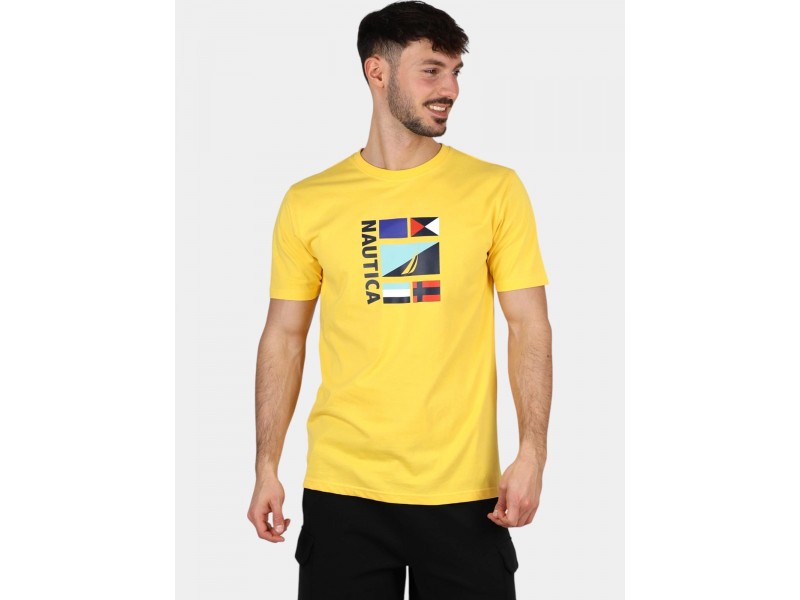 Nautica Joachim férfi póló - honey, 100% pamut