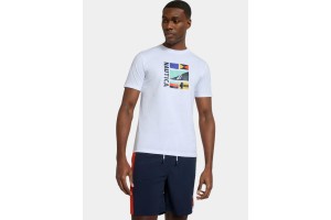 Nautica Joachim férfi fehér pamut póló