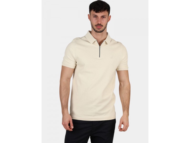 Nautica Amalfi Slim Fit férfi póló (248 buff)