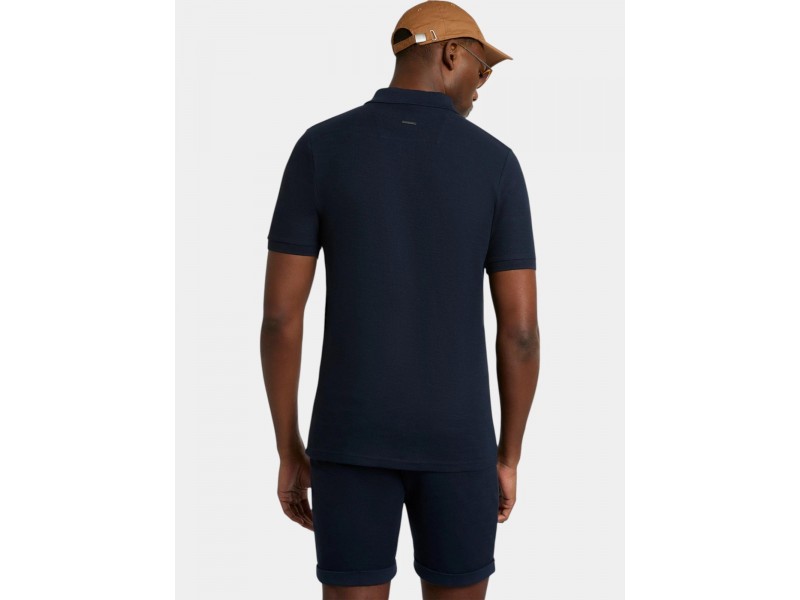 Nautica Amalfi férfi Slim Fit Polo - Dark Navy