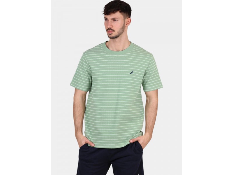 Nautica Gianni T-shirt D - pisztácia, 100% pamut