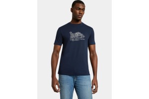 Nautica Angelo férfi póló – 100% pamut, kerek nyak