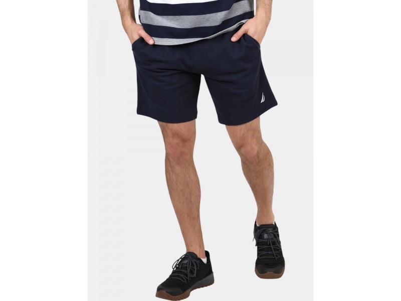 Nautica Trinidad Short D - férfi sötétkék pamut rövidnadrág