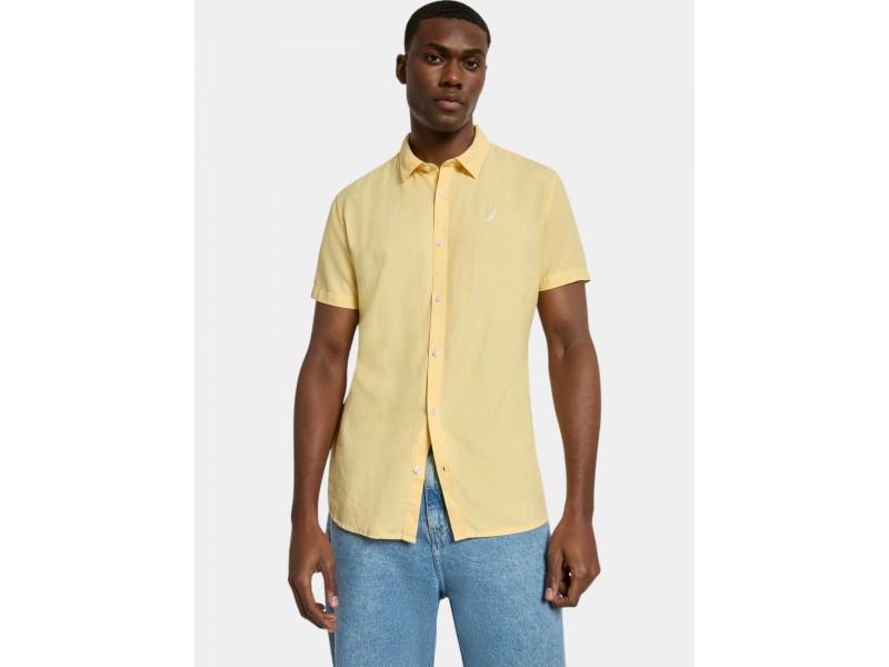 Nautica Andre SS férfi ing - light orange