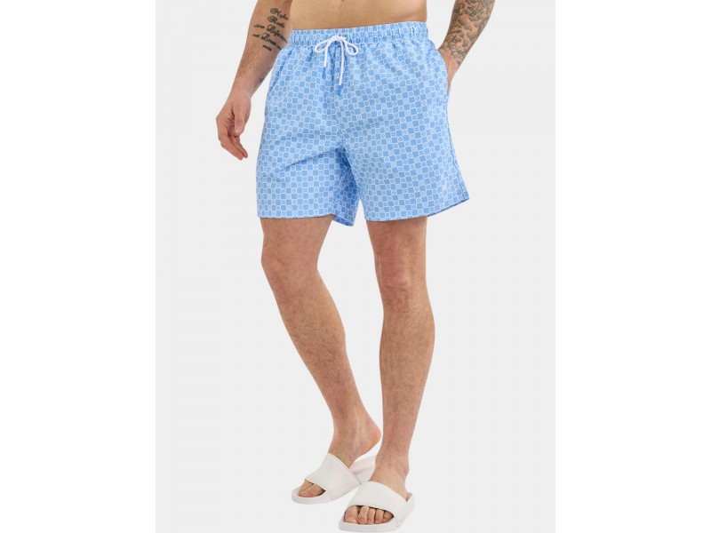 Nautica Penryn 6 férfi fürdőnadrág - 483 Natural Blue