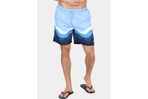 Nautica Penrose 7 férfi fürdőnadrág - Natural Blue