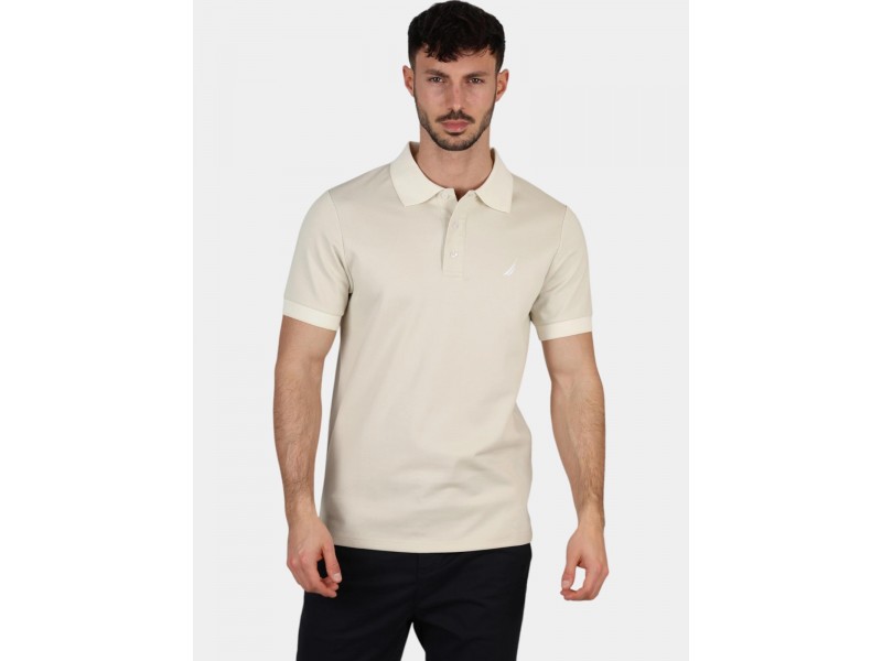 Nautica Harlyn Slim Fit férfi póló - 248 Buff