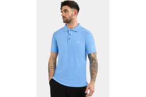 Nautica Barrett Slim Fit férfi póló - natural blu