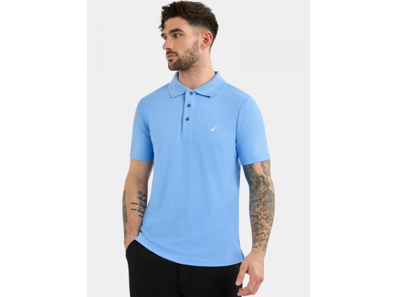 Nautica Barrett Slim Fit férfi póló - natural blu