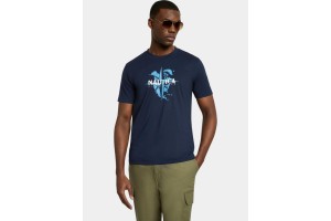 Nautica Tomi T-Shirt D - dark navy, 100% pamut