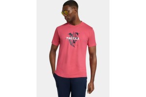 Nautica Tomi T-Shirt D - Raspberry, 100% pamut