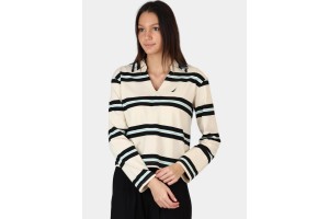 Nautica Salado női hosszú ujjú polo - buff (homok)