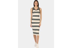 Nautica Muscari női midi ruha - buff