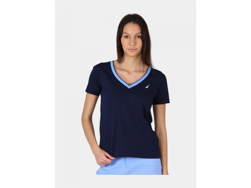 Nautica Mae női póló — 459 Dark Navy