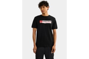 Nautica Dundalk T-Shirt D - fekete, 100% pamut