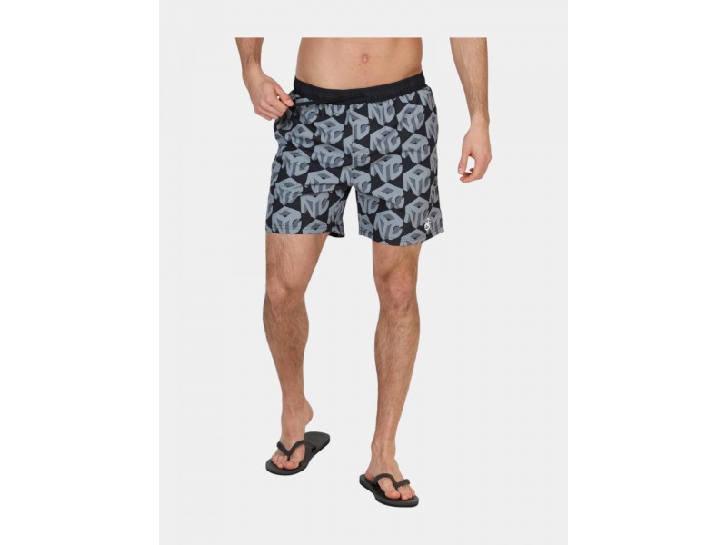 Nautica Limerick 6 férfi fürdőnadrág - 011-black