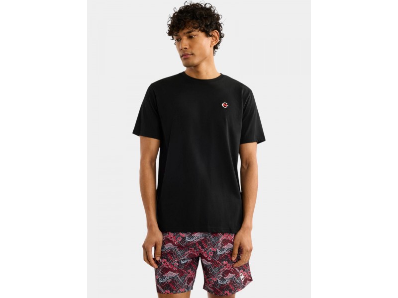 Nautica Cork T-Shirt D - fekete férfi póló