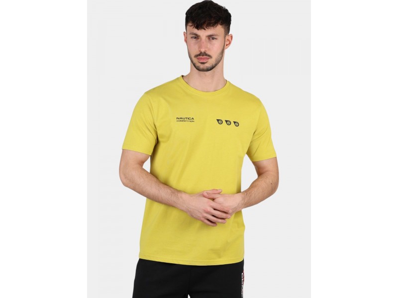 Nautica Dromod T-Shirt D - zöld terepmintás