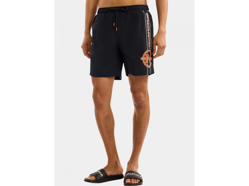 Nautica Boyle 6 sötétkék férfi fürdőnadrág