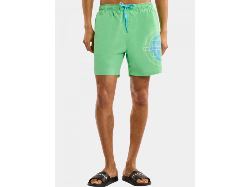 Nautica Crumlin 6 férfi fürdőnadrág - 512 marine green