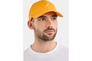 Nautica Ruck Strapback pamut sapka — 722 tangerine