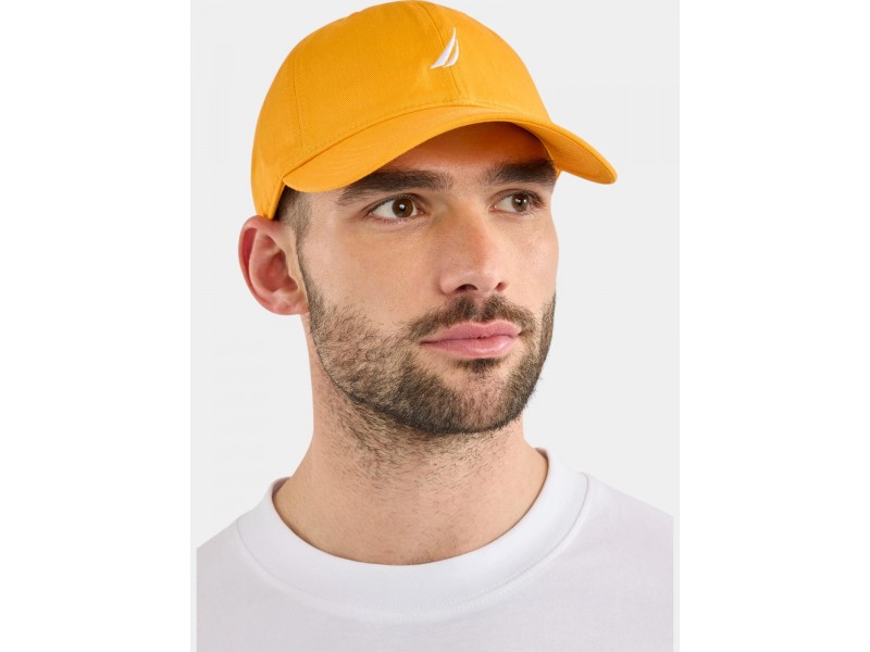 Nautica Ruck Strapback pamut sapka — 722 tangerine