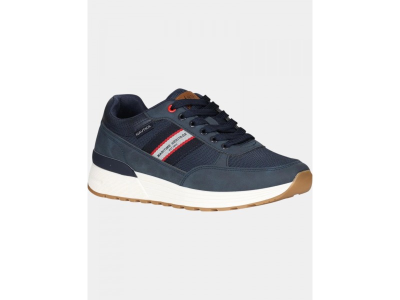 Nautica Kansas Flag-Deep férfi sneaker - 01-flag-deep